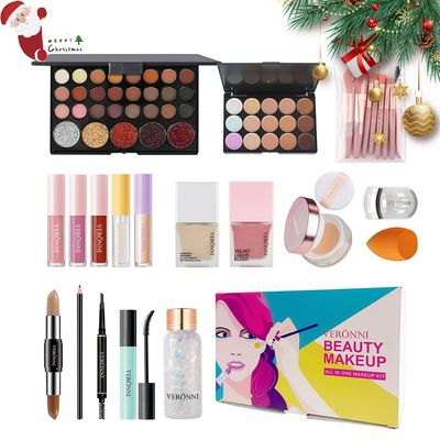 VERONNI All in One Makeup Kit,Eye Face Lips Makeup For Mother&#39;s Day,Multipurpose Women&#39;s Makeup Sets,Beginners and Professionals Alike (All in one makeup set)