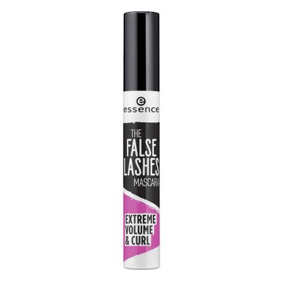 essence | The False Lashes Mascara Extreme Volume and Curl | Vegan &amp; Paraben Free | Cruelty Free - Black