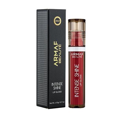 Armaf Beaut Intense Shine Lip Gloss - Moisturizing Non-Sticky Lip Gloss For High Shine, Cherry, 3.2g0.11 oz