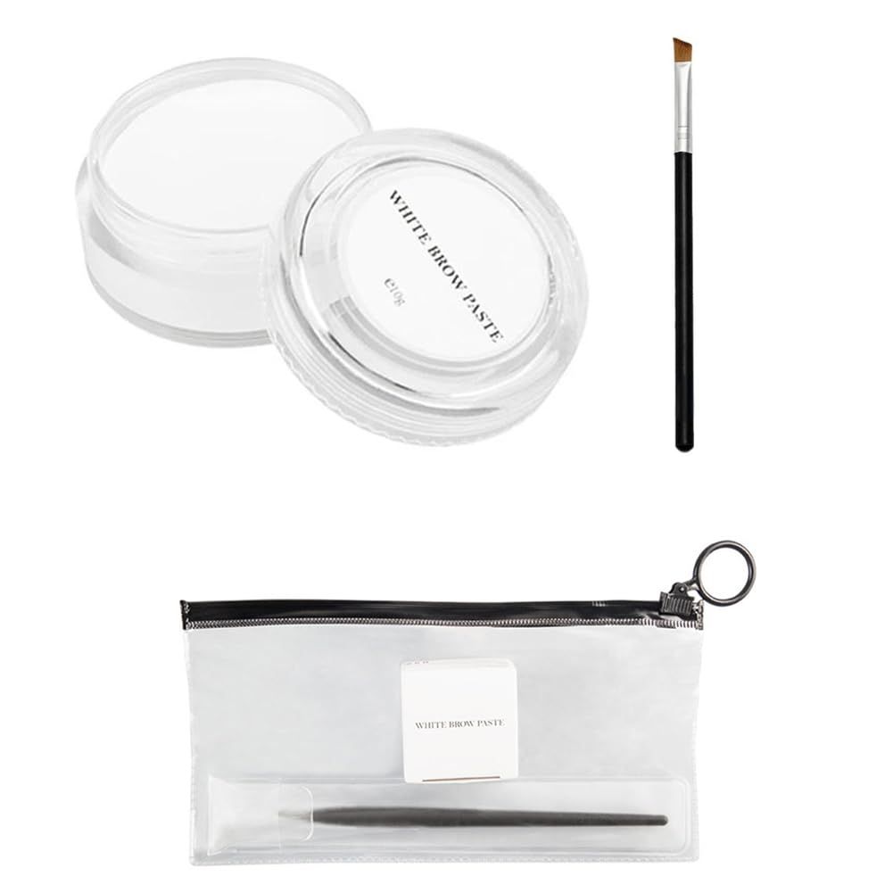 10g White Eyebrow Mapping Paste Permanent Makeup Microblading Brow Paste Eyebrow Lip Shaping Position Tinting Tool