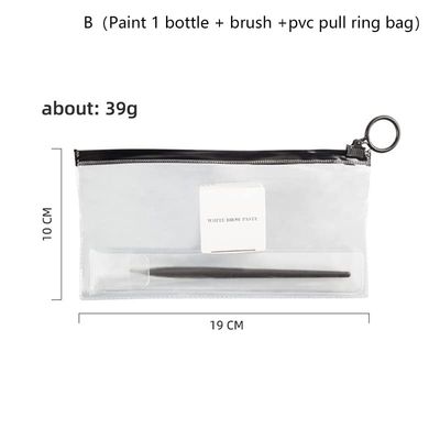 10g White Eyebrow Mapping Paste Permanent Makeup Microblading Brow Paste Eyebrow Lip Shaping Position Tinting Tool