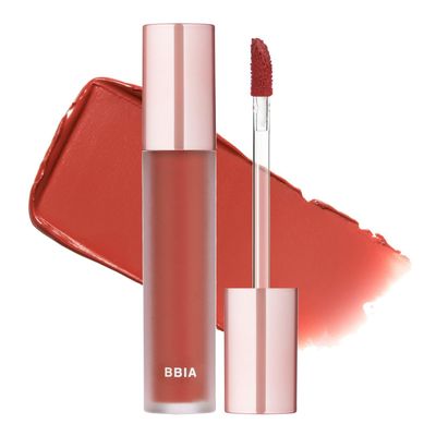 BBIA Last Velvet Tint - Soft &amp; Creamy Matte Finish Lip Stain, Blur Effect with Velvety Texture, Long-Lasting, High Pigment, Lightweight, Non-Drying, Vegan, Korean Lip Makeup (V04 EXTRA MOOD)
