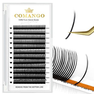 5D Flora Spikes Lashes CD Culry Flower Fairy Wispy Eyelash Extensions 0.07 Thickness Volume Premade Fans Lashes Grafting Individual Easy Fan Trays Natural Look(0.07-D-14mm)