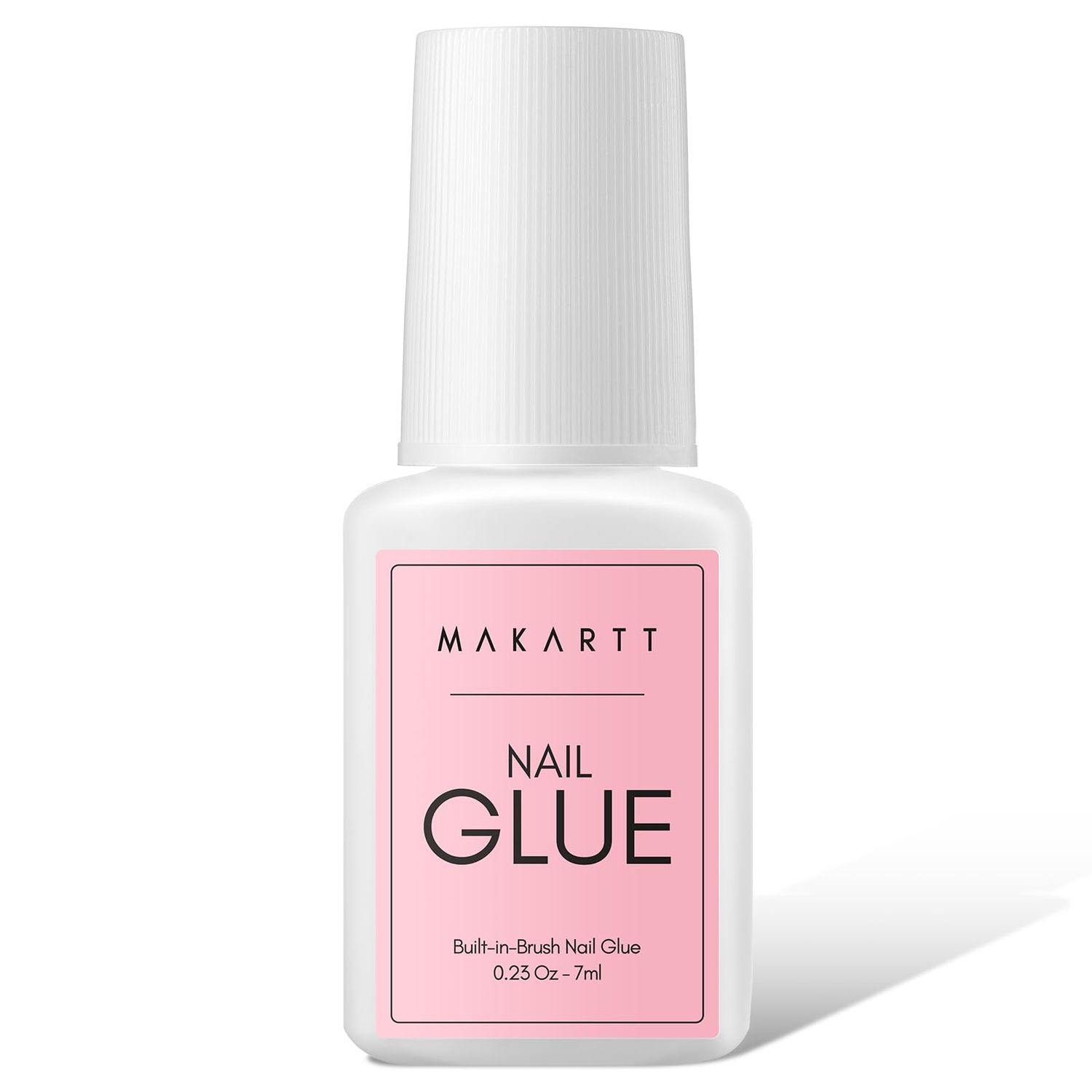 Makartt Super Strong Nail Glue for Press on Nails Acrylic Nail Tips-Fake Nails-Salon Quality Brush On Nail Glue-Easy Application Durable &amp; Long-Lasting Glue False Nails