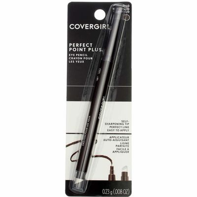 CoverGirl Perfect Point Plus Self Sharpening Eye Pencil, Espresso 210, 0.008 ounces (Pack of 3)