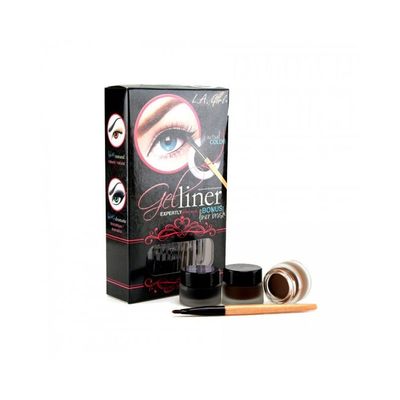 L.A. Girl Gel Liner Kit, Very Black GEL722