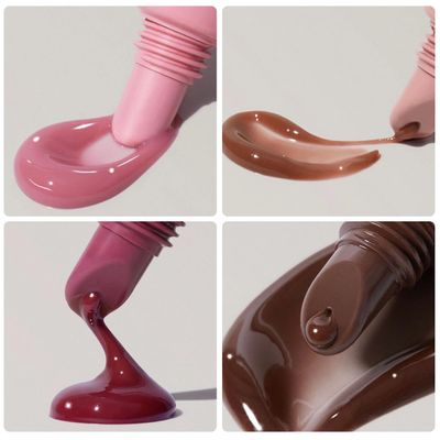 Baorder 4 Colors Hydrating Lip Gloss Set,Glitter Glossy Plumping Lip Glow Oil,High Shine Glass Finish Lip Jam,Shiny Jelly Liquid Lipstick For Women And Girls