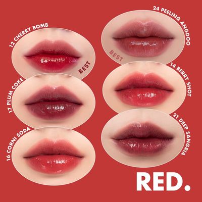 rom&nd Juicy Lasting Tint 22 POMELO SKIN, Vivid color, & Glossy Finish, Long-lasting, MLBB, moisturizing, Highly-Pigmented, Clear Natural Makeup, Lip for Daily Use, K-beauty, 5.5g 0.2 oz