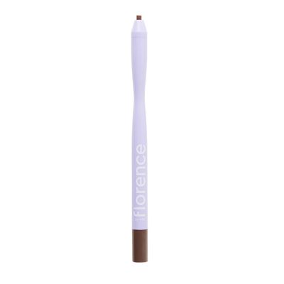 florence by mills What&#39;s My Line? Longwear Eyeliner, Call Time (brown), 0.008 oz 0.24 g