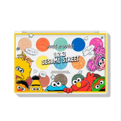 wet n wild x Sesame Street, Eye &amp; Face Palette