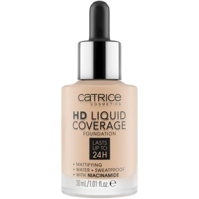 Catrice | HD Liquid Coverage Foundation | High &amp; Natural Coverage | Vegan &amp; Cruelty Free (010 | Light Beige)