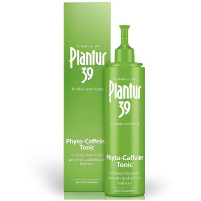 Plantur 39 Natural Phyto Caffeine Hair Growth Scalp Tonic for Women for Fine, Thinning Hair, Niacin, Caffeine, Zinc, Castor Oil, Sulfate Free, 6.76 floz