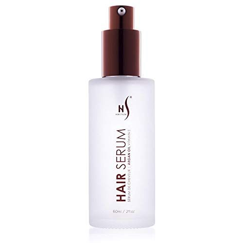 HerStyler Hair Repair Serum - Argan Oil Hair Serum for Frizz Control, Shine and Straightening - Serum for Hair with Vitamin E and Aloe Vera - 2 Fl. Oz.  60 Ml