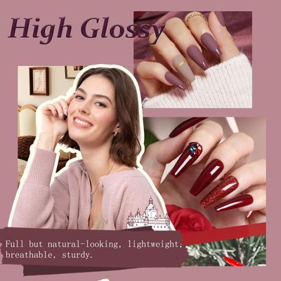 170Pcs Dip Powder Nail Kit, AZUREBEAUTY 36 Colors Christmas Winter Red Glitter Brown Dipping Powder Starter with TopBase Coat Activator & Removal Accessories Set for French Manicure Salon DIY at Home