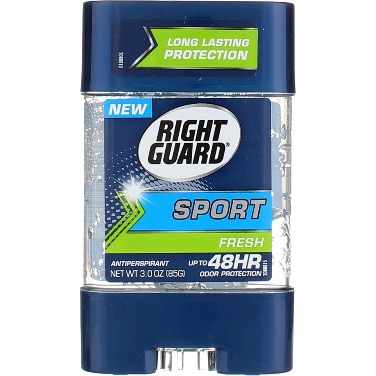 Right Guard Sport Antiperspirant and Deodorant, Clear Gel, Fresh, 3 Ounce (Pack of 4)