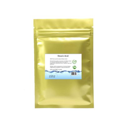 Stearic Acid (Triple Pressed) - Food and Cosmetic Grade - All Natural - Halal (12lb) - 8oz