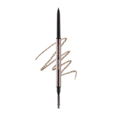 delilah Retractable Eye Brow Pencil with Brush (Shade Ash), 0.002 oz