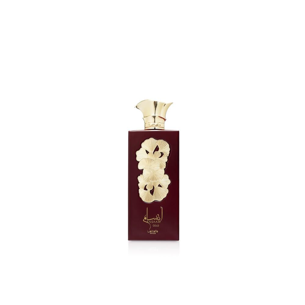 Lattafa Ansaam Gold Eau De Parfum Spray for Unisex, 3.4 Ounce