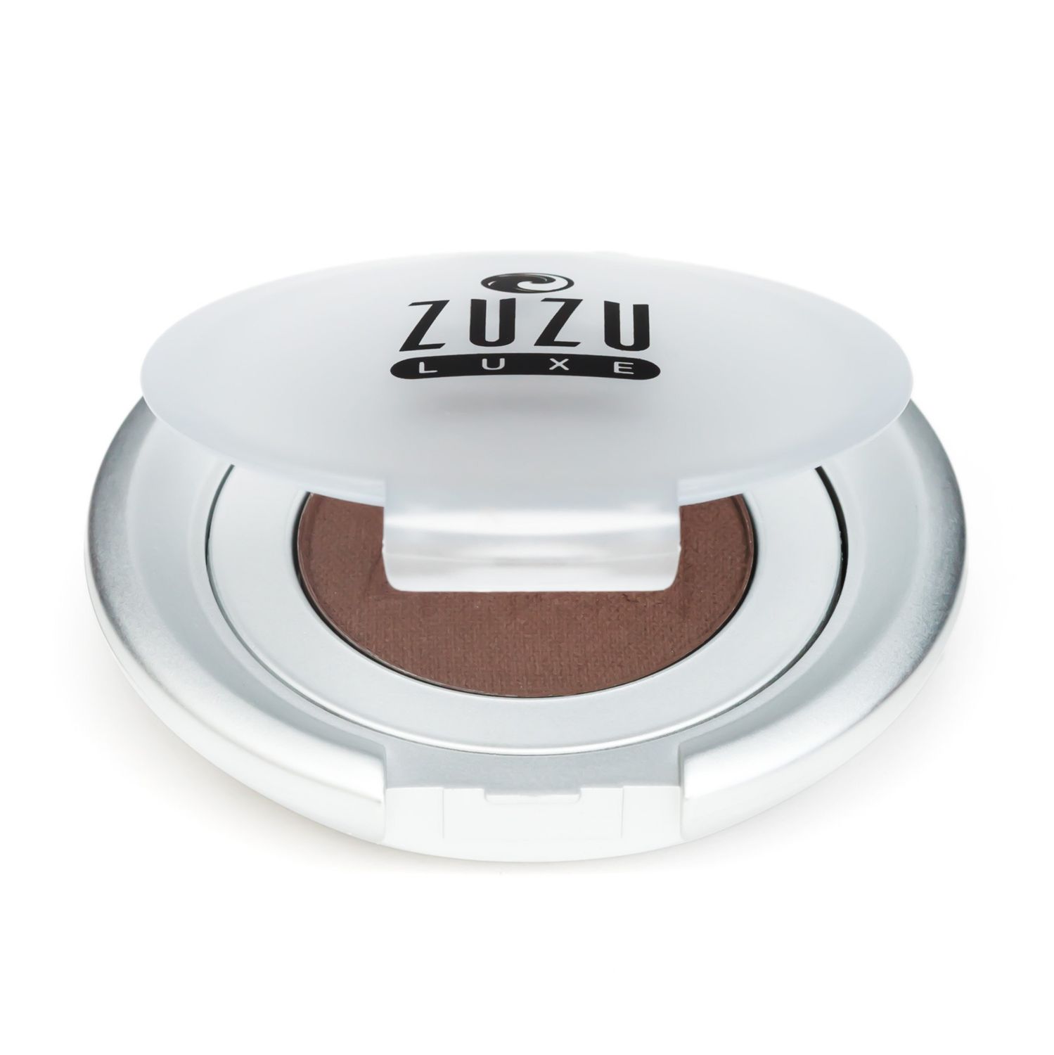 Zuzu Luxe Mineral Eyeshadow (Espresso - Darkest BrownMatte), Richly pigmented, velvety smooth formula. Natural, Paraben Free, Vegan, Gluten-free, Cruelty-free, Non GMO, 0.07 oz