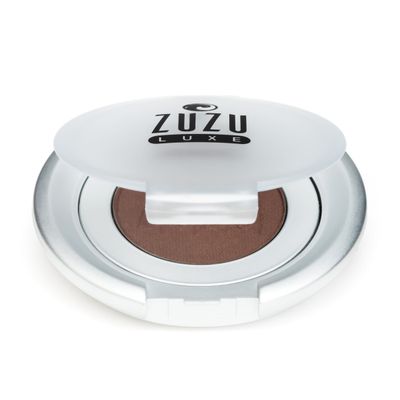 Zuzu Luxe Mineral Eyeshadow (Espresso - Darkest BrownMatte), Richly pigmented, velvety smooth formula. Natural, Paraben Free, Vegan, Gluten-free, Cruelty-free, Non GMO, 0.07 oz