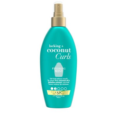 OGX Locking  Coconut Curls Finishing Mist, 6 Fl Oz