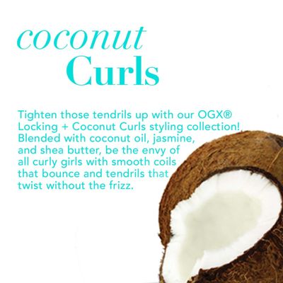 OGX Locking  Coconut Curls Finishing Mist, 6 Fl Oz