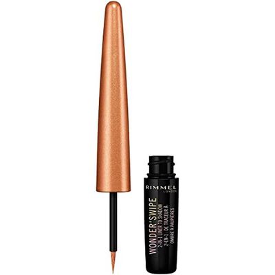 Rimmel London Wonder Swipe 2-in-1 Liner to Shadow - 004 So Savage Eyeliner Women 0.06 oz