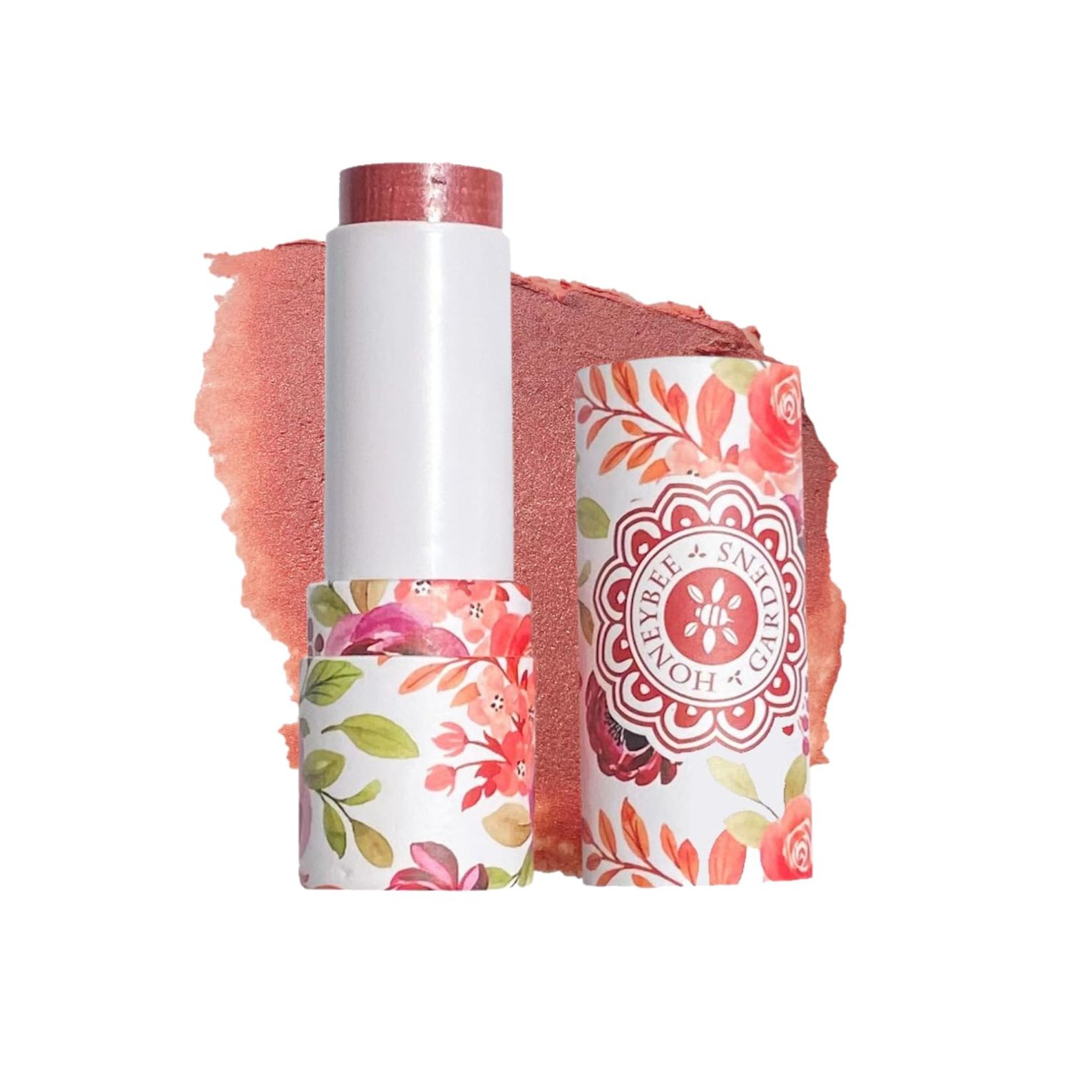 Honeybee Gardens Color Within Reach MultiStick, Eden, Soft Rose, Pink &amp; Brown Undertones, Multipurpose Makeup, Natural Glow, Easy Application, Vegan, Cruelty-Free, Net Wt. 0.2 oz