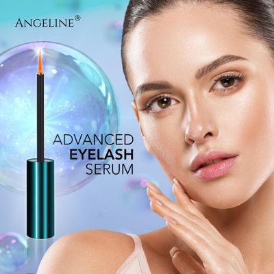 Premium Lash Serum for Eyelash Growth Serum, Advanced Lash Growth Serum, Eyelash Serum to Grow Lashes, Lash Serum Growth for Longer, Fuller and Thicker Lashes and Brows 5ml