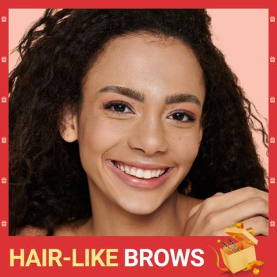 Microblading Eyebrow Pen - Eyebrow Pen 2-in-1 Dual-Ended Eyebrow Pencil with Micro-Fork Tip &amp; Precise Brush-Tip Create Hair-Like Brows, Natural Brow Eyebrow Pen, Long Lasting, Dark Brown