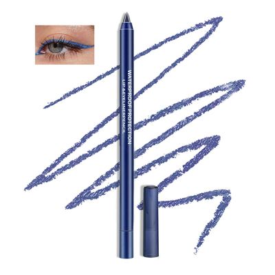 Boobeen Colorful Gel Eyeliner Pencil, Waterproof Eyeliner Pen, Matte Metallic Eyeliner Set for Women, Cream Eye Shadow Pencil for Colored Eye Makeup