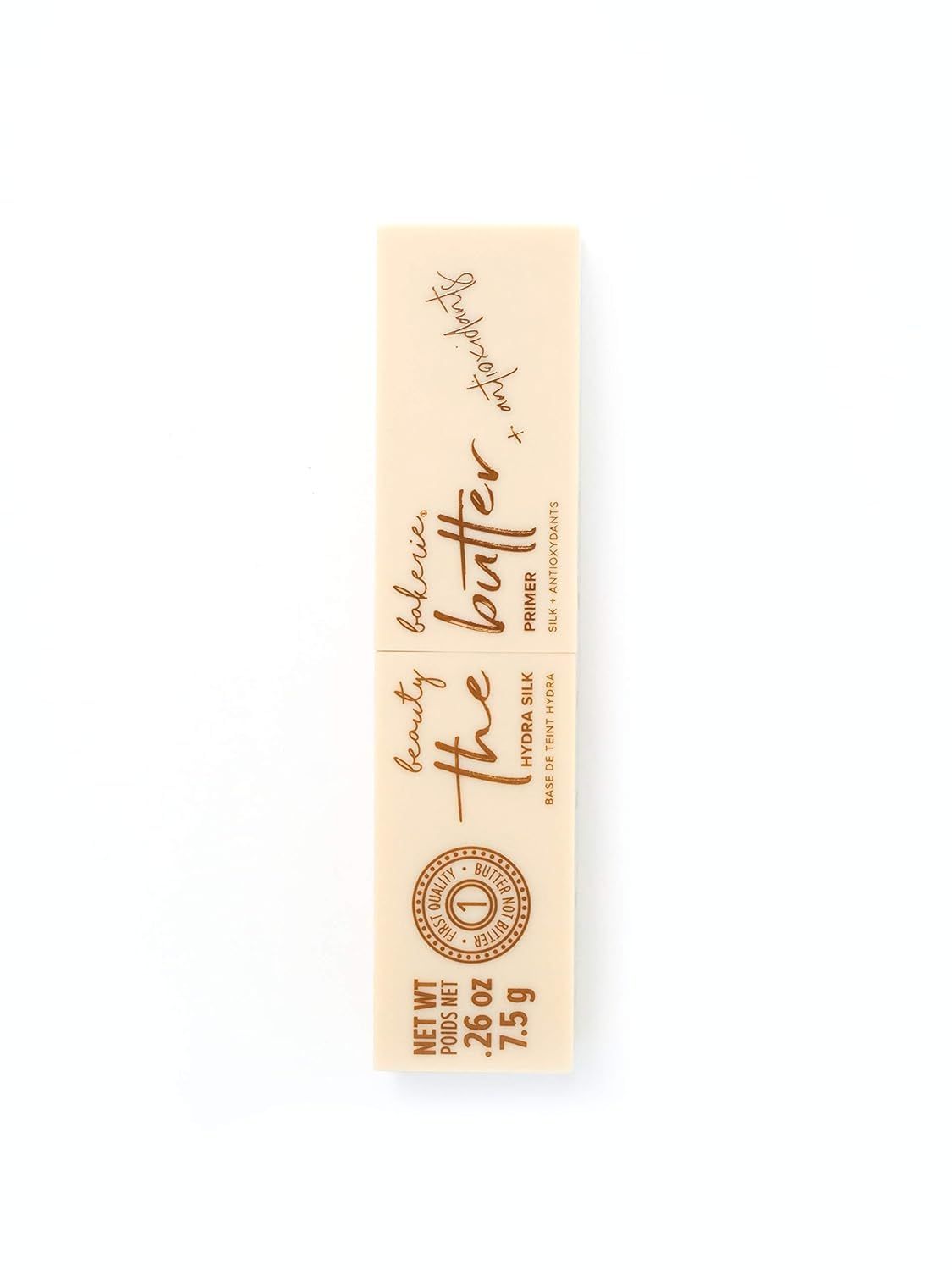 Beauty Bakerie The Butter HydraSilk Face Primer with Antioxidants, Primer for Extended Wear Pore Minimizer for Face Makeup, Smooth Poreless Finish for Cosmetics, Ideal Base Before Make Up, 7.5g