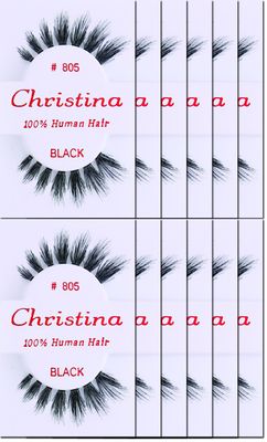 Christina Eyelashes 805 (12 Pack)