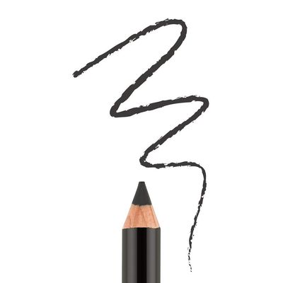 Bodyography Cream Eye Pencil (Onyx) Black Salon Wooden Waterproof Makeup Pencil w Coconut Oil | Long-Wearing, Cruelty-Free, Gluten-Free, Paraben-Free