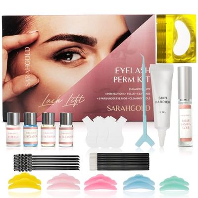 Lash Lift Kit Eyelash Lift Kit Easy for Beginner and Professional Lash Perm Kit, Home &amp; Professional Use With Detailed Instruction Eyelash Perm Kit Safe and Effective, Lasts For 6-8 Weeks