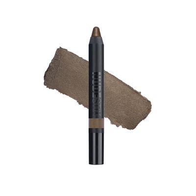 Nudestix Magnetic Luminous Eye Color Pencil, Eyeshadow  Eyeliner  Eyelid Primer  Highlighter Stick, Satin Finish Cream Makeup, Long Lasting, Waterproof, Shade Smoke