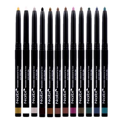 Generic 12 Colors Retractable Waterproof Eyeliner Set, Roll It Up Auto Eye Liner Pencil, Deep and Rich in Color, Long Lasting Fade Resistant