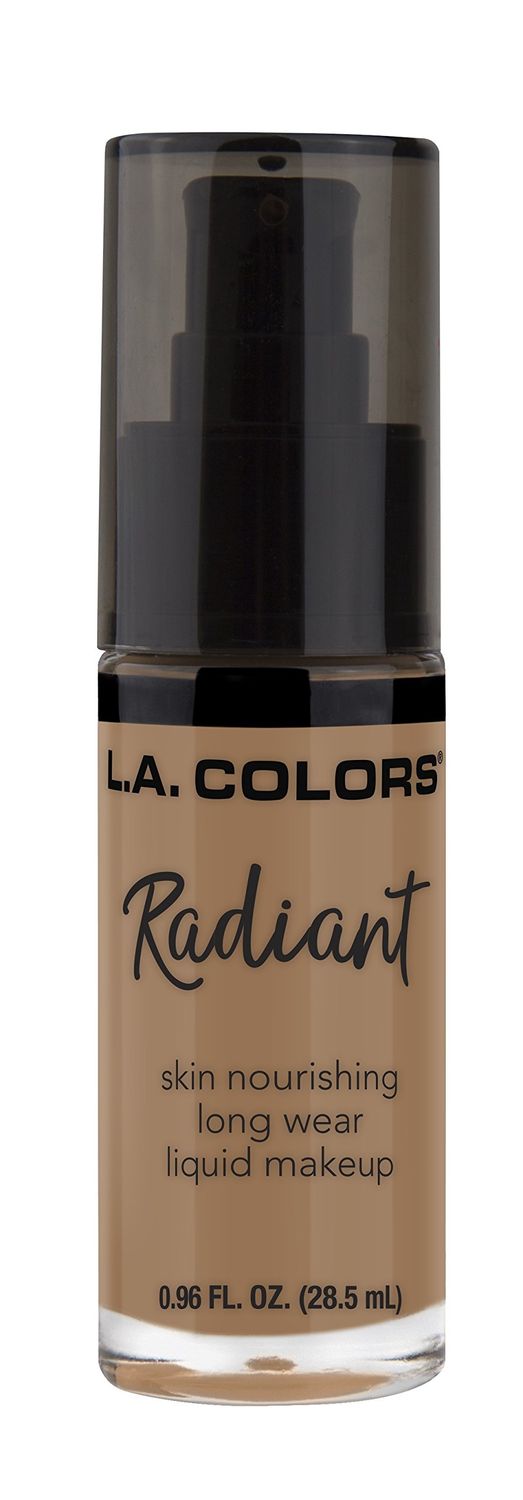 L.A. COLORS Radiant Liquid Makeup, Creamy Caf CLM395