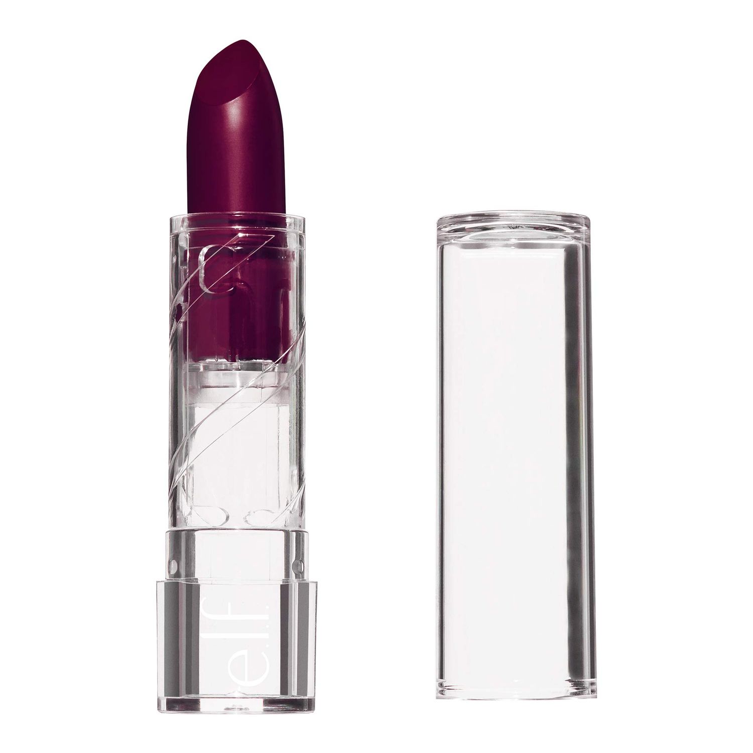 e.l.f. SRSLY Satin Lipstick, Silky, Smooth, Pigmented, Long Lasting, Provides Intense Color Payoff, Sugarplum, 10 Shades, Easy To Apply, 0.16 Oz (29691)