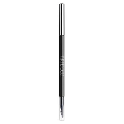 ARTDECO Ultra Fine Brow Liner - Coal - Thin Twist-Out Tip Creates Ultra-Fine Lines - Integrated Grooming Brush - Smudge-Proof &amp; Waterproof - Eyebrow Pencil - Eye Makeup - Vegan - 0.03 Oz