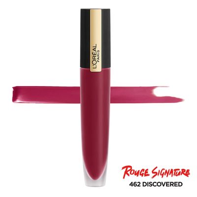 LOral Paris Makeup Rouge Signature Matte Lip Stain, Discovered