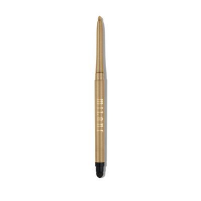 Milani Stay Put Eyeliner - Goal Digger (0.01 Ounce) Cruelty-Free Self-Sharpening Eye Pencil with Built-In Smudger - Line &amp; Define Eyes with High Pigment Shades for Long-Lasting Wear