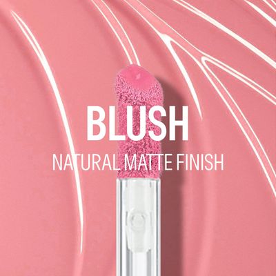 KYDA Liquid Blush, Matte Tinted for Cheeks, Lasting Dewy Finish, High Pigment Soft Creamy Blush, Blendable Lightweight Cover-Cool Pink