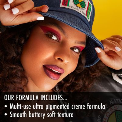 Black Radiance Cross Colours Paint Palette - Primary Focus