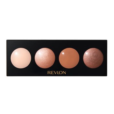 Revlon Crme Eyeshadow Palette, Illuminance Eye Makeup with Crease- Resistant Ingredients, Creamy Pigmented in Blendable Matte &amp; Shimmer Finishes, 710 Not Just Nudes, 0.12 Oz