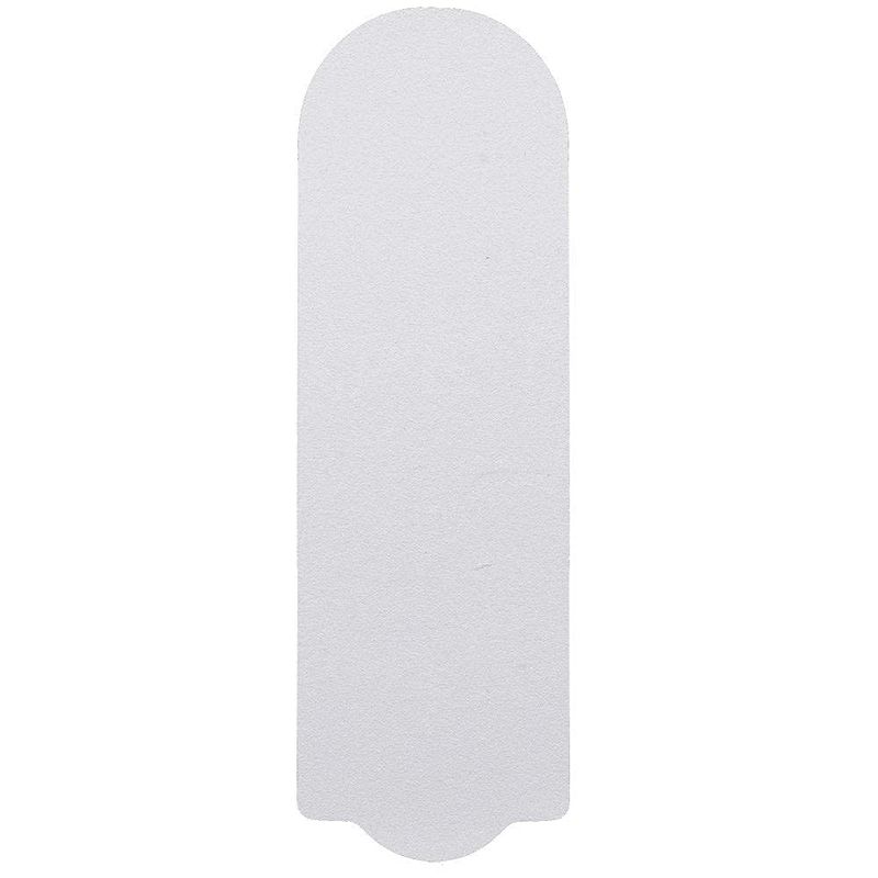ForPro Professional Collection Stainless Steel Pedi File Refill, 180 Grit, White, EZ-Strip Peel Pedicure Refill Pads, 1.25 W x 4 L, 50-Count