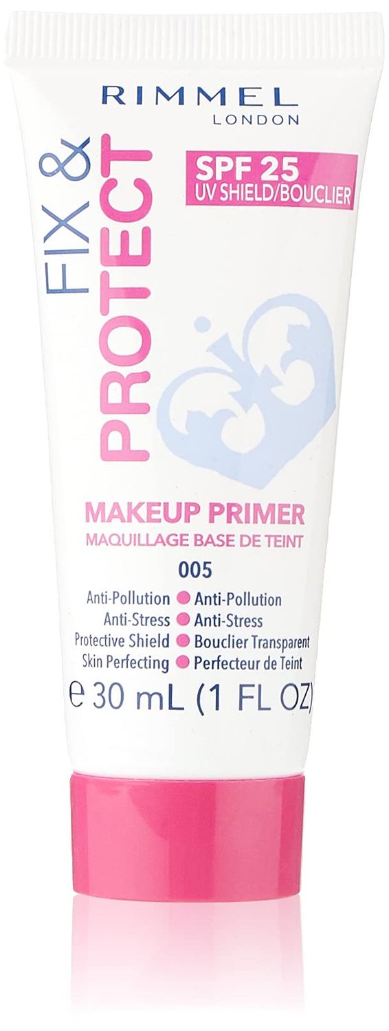 Rimmel London Fix &amp; Protect Primer, Transparent, 30 ml