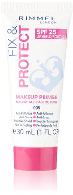Rimmel London Fix &amp; Protect Primer, Transparent, 30 ml