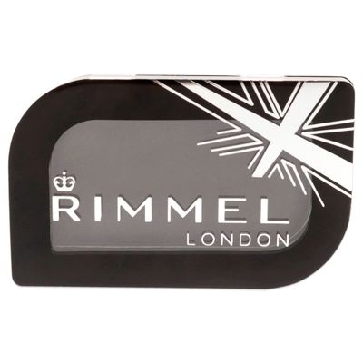 Rimmel London Magnif&#39;Eyes Mono Eyeshadow, Ultra-Blendable, Waterproof, Crease-Proof, 014, Black Fender, 0.12oz
