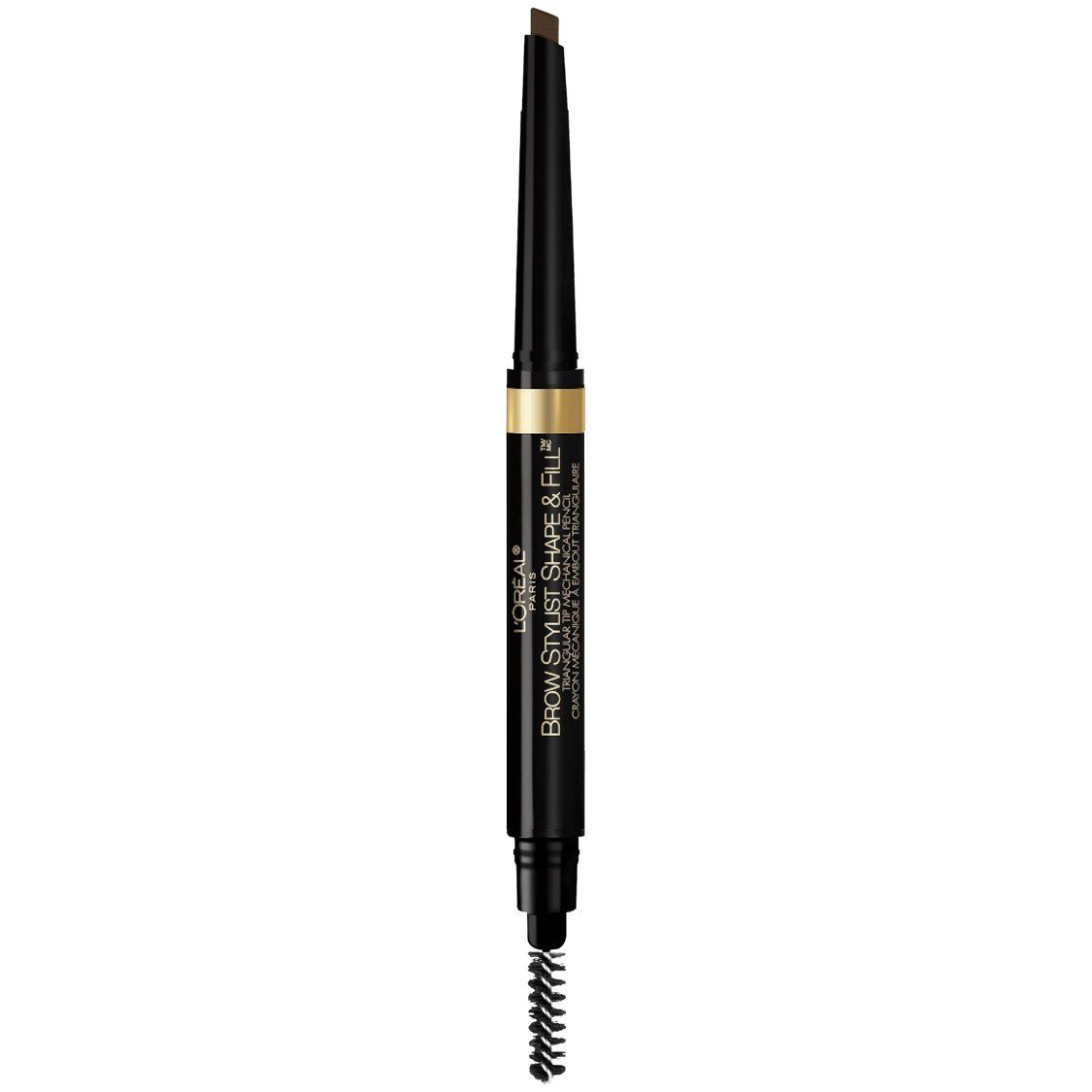 L&#39;Oreal Paris Brow Stylist Shape &amp; Fill Mechanical Eye Brow Makeup Pencil, Dark Brunette, 0.008 oz.